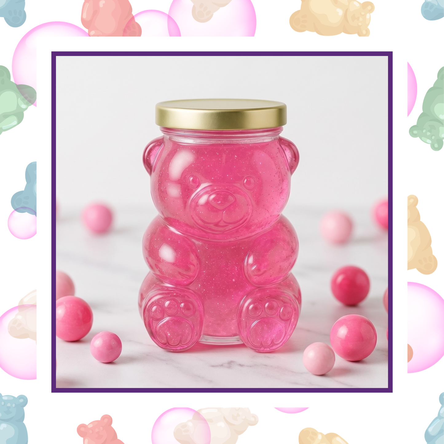 Bubble Gum Gummy Bear