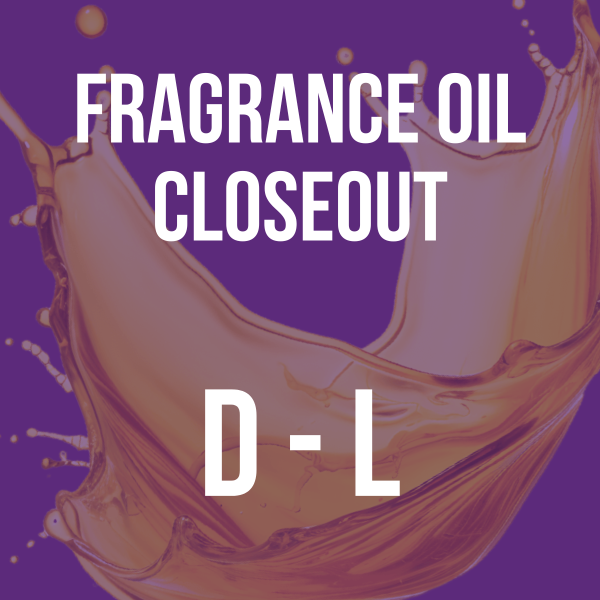 Fragrance Oil Closeout D - L