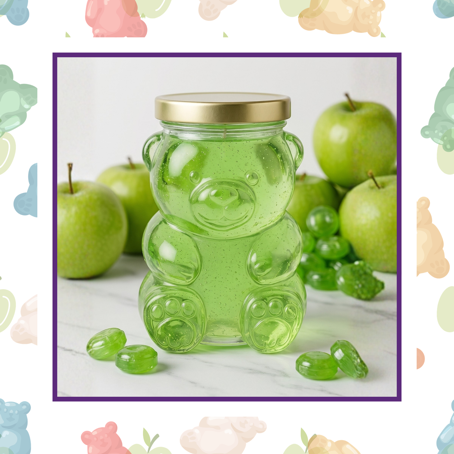 Green Apple Gummy Bear