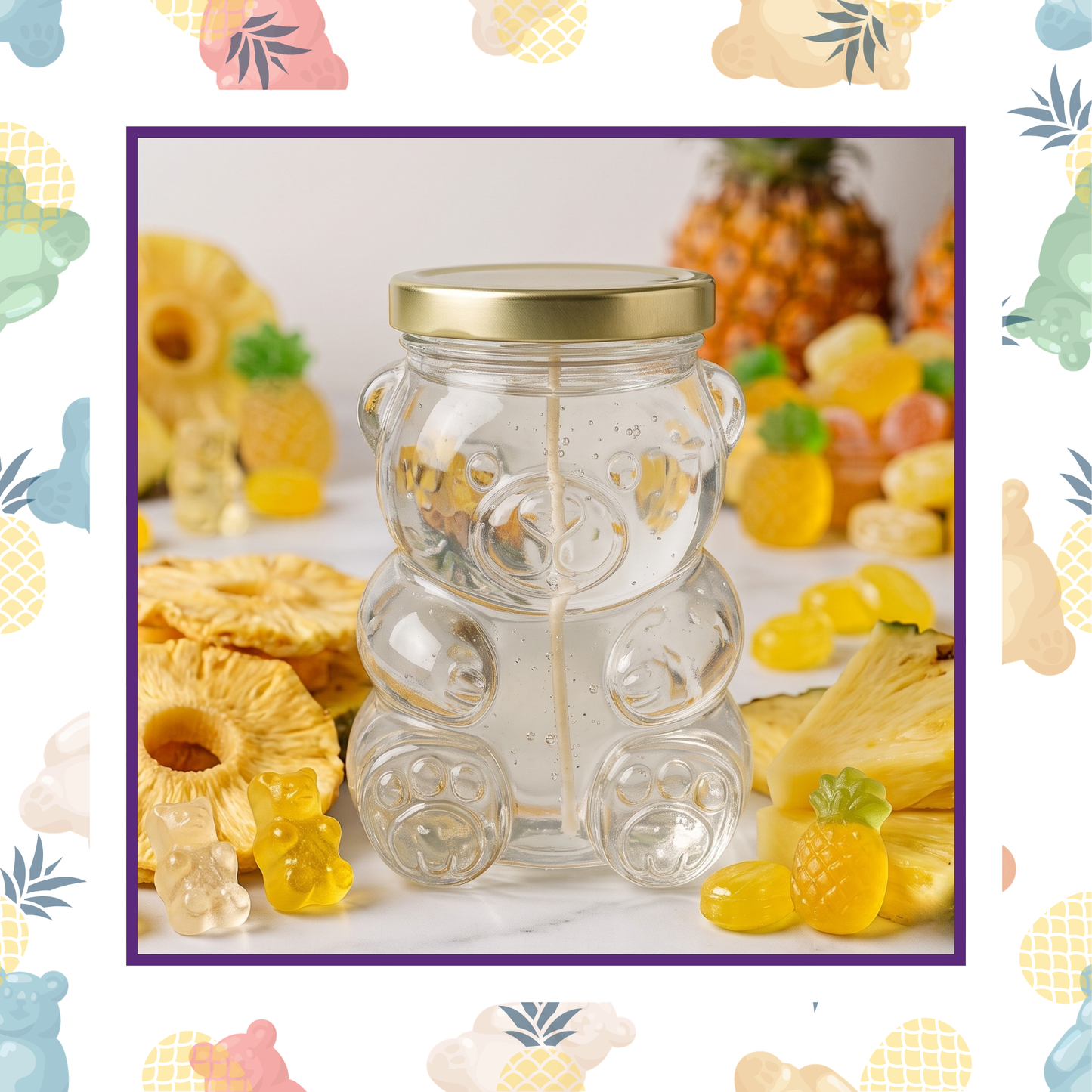 Pineapple Gummy Bear