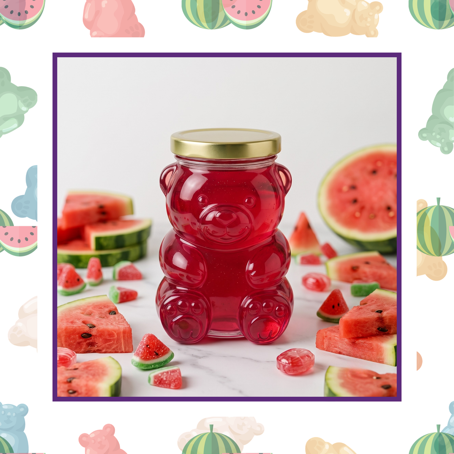 Watermelon Gummy Bear