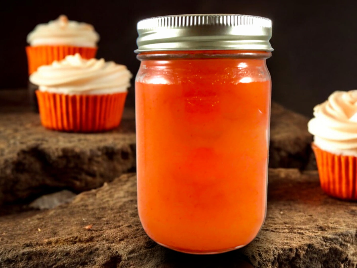 Pumpkin Cream Cupcake